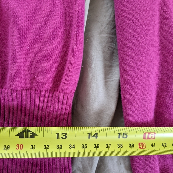 Purple/Fushia-ish Sequin Cardigan - Picture 7 of 9